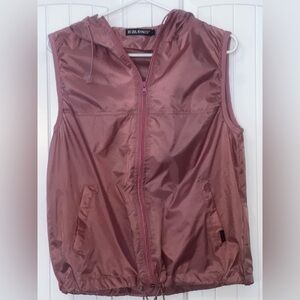 vintage Baleno ripstop nylon hooded vest tech wear 90s y2k women large gorpcore